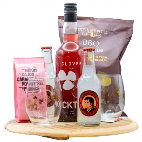 Rondje mocktail Clover Ruby Rush 